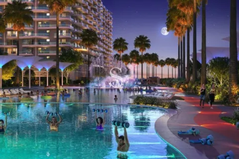 Apartmen di Damac Lagoons, Dubai, UAE 1 bilik tidur, 68 meter persegi № 714023 - foto 8