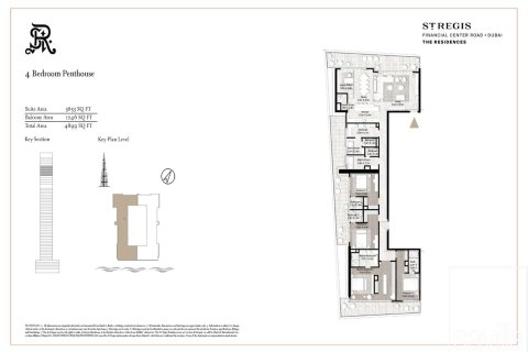 Ático en venta en Downtown Dubai (Downtown Burj Dubai), Dubai, EAU 4 dormitorios, 455 m2 № 655992 - foto 3