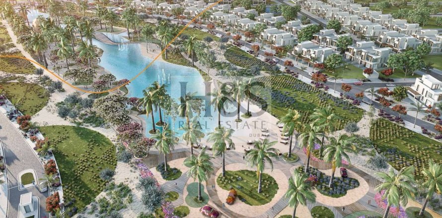Таунхаус в Damac Lagoons, Дубай, ОАЭ 4 спальни, 144м2 № 616847