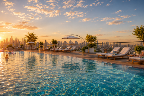 Apartament w Dubai, ZEA 1 sypialnia, 81.6 mkw. nr 628696