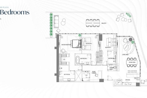 آپارتمان برای فروش در  Al Marjan Island، Ras Al Khaimah، امارات متحده عربی  1 خوابه ، 92 متر مربع ، شماره 704824 - تصویر 16