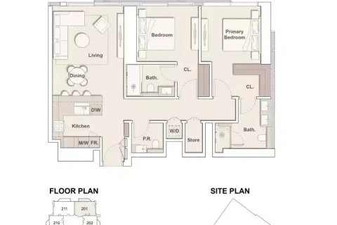 Apartment in Eltiera Views in Jumeirah Lake Towers, Dubai, UAE 1 bedroom, 78 sq.m. № 704822 - photo 7
