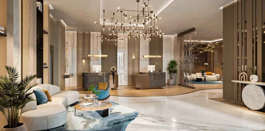 Huoneisto The Residences at Sheraton Al Marjan Island, Ras Al Khaimah, Arabiemiraatit 1 makuuhuone, 94.35 m2 № 704123