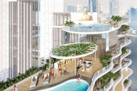 Huoneisto Business Bay, Dubai, Arabiemiraatit 1 makuuhuone, 82 m2 № 713353 - kuva 16