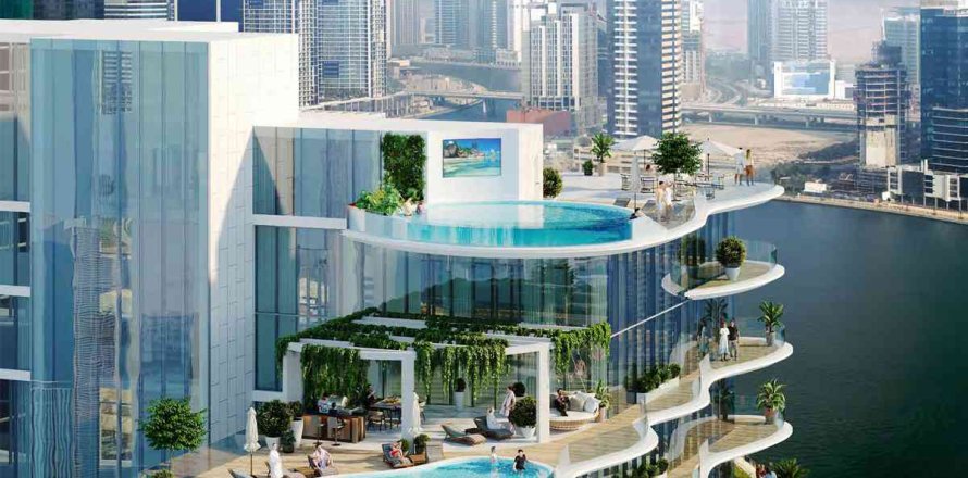 Huoneisto Business Bay, Dubai, Arabiemiraatit 1 makuuhuone, 82 m2 № 713353