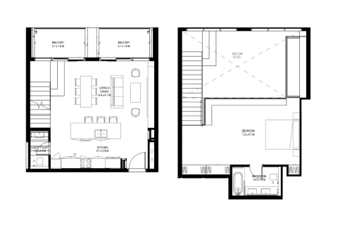 Appartement te koop in Aljada, Sharjah, VAE 1 slaapkamer, 69 vr.m., nr 689989 - foto 8