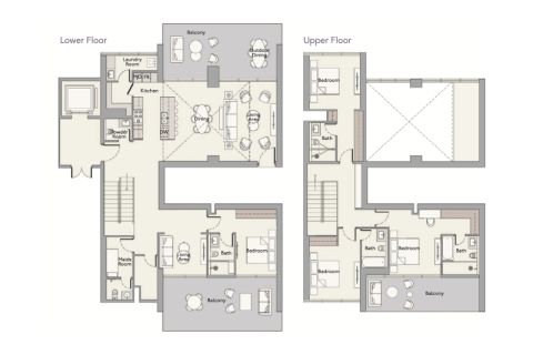 Mohammed Bin Rashid City, Dubai, BAE’de satılık daire 1 yatak odası, 72 m&sup2; No 689901 - fotoğraf 8