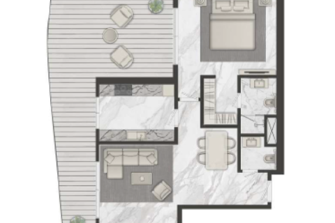 Apartment in Business Bay, Dubai, UAE 1 bedroom № 689902 - photo 5