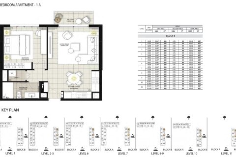 Müüa korter asukohaga Tilal Al Ghaf, Dubai, AÜE: 1 magamistoaga, 82 m² Nr 728649 - pilt 6