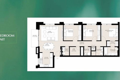 آپارتمان برای فروش در  Dubai Hills Estate، Dubai، امارات متحده عربی  1 خوابه ، 73 متر مربع ، شماره 728651 - تصویر 9