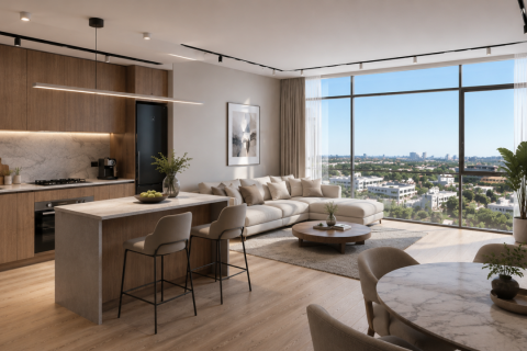 Apartment in Downtown Jebel Ali, Dubai, UAE 1 bedroom, 64 sq.m. № 753936