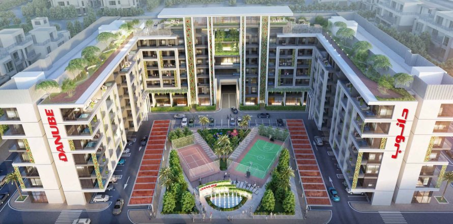 Al Warsan, Dubai, संयुक्त अरब अमीरात में अपार्टमेंट, 1 बेडरूम, 37 वर्ग मीटर, संख्या 732559