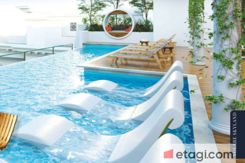 Byt v Arjan, Dubai, SAE 1 ložnice, 64.4 m² Č.: 548925 - fotografie 7