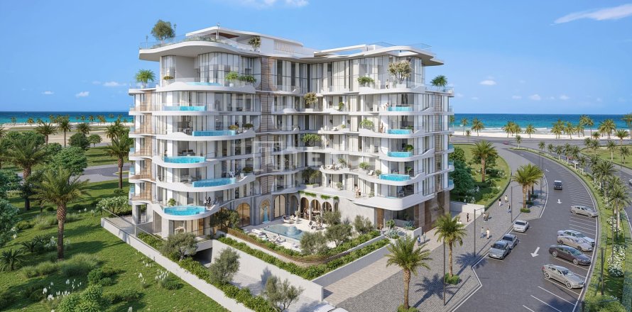 Huoneisto Al Marjan Island, Ras Al Khaimah, Arabiemiraatit 1 makuuhuone, 77 m2 № 695666