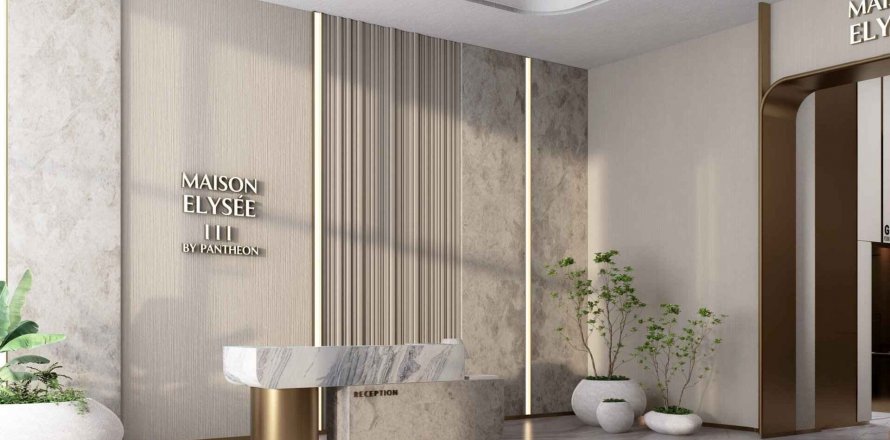Byt v MAISON ELYSEE 3 v Jumeirah Village Circle, Dubai, SAE 2 ložnice, 65.23 m² Č.: 573874