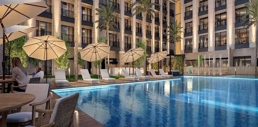 Apartament në Meydan, Dubai, Emiratet e Bashkuara Arabe 1 dhomë gjumi, 63 m2. № 704319