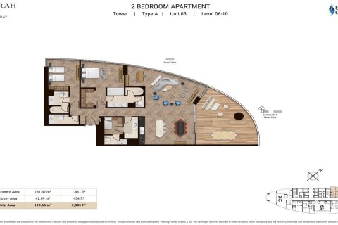 Пәтер Dubai Design District, Дубай, БАӘ-да 1 жатын бөлме, 69 м² № 704316 - фото 14