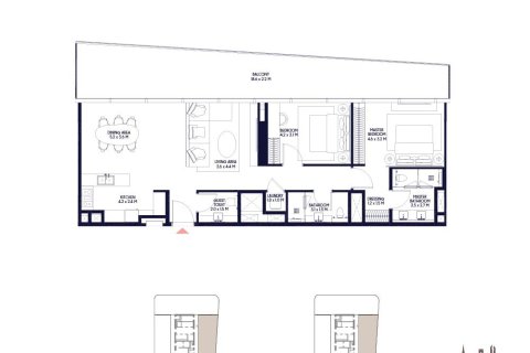 Appartement te koop in Downtown Dubai (Downtown Burj Dubai), Dubai, VAE 1 slaapkamer, 73 vr.m., nr 704320 - foto 21