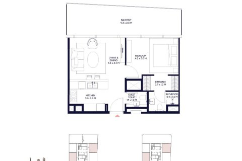 Appartement te koop in Downtown Dubai (Downtown Burj Dubai), Dubai, VAE 1 slaapkamer, 73 vr.m., nr 704320 - foto 20
