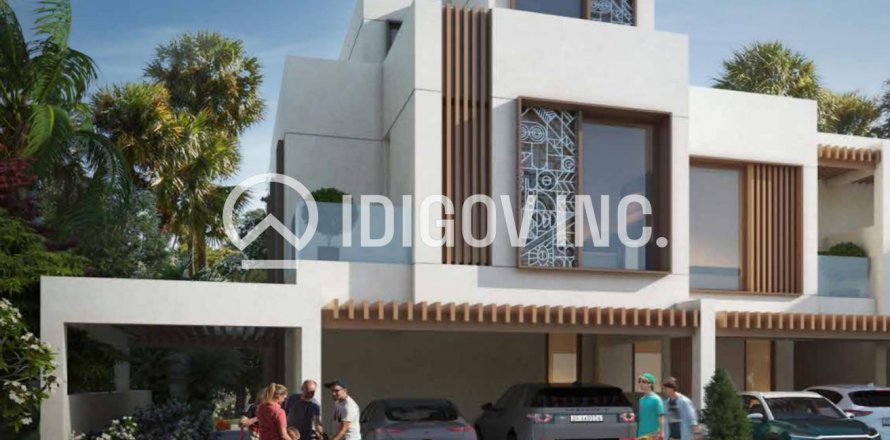 Řadový dům v Damac Lagoons, Dubai, SAE 4 ložnice, 144 m² Č.: 604093