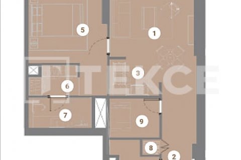 Byt v Dubai, SAE 1 ložnice, 76 m² Č.: 583129 - fotografie 28