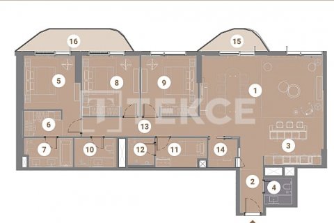 Apartament në Dubai, Emiratet e Bashkuara Arabe 2 dhoma gjumi, 106 m2. № 583130 - Foto 30