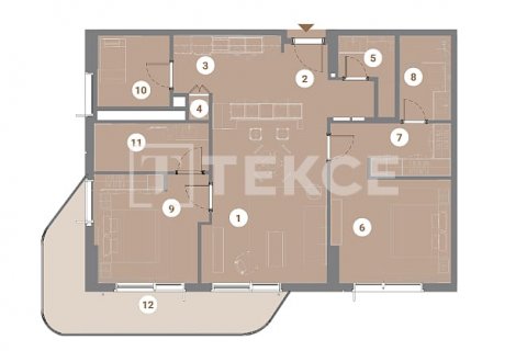 Apartament në Dubai, Emiratet e Bashkuara Arabe 2 dhoma gjumi, 106 m2. № 583130 - Foto 29