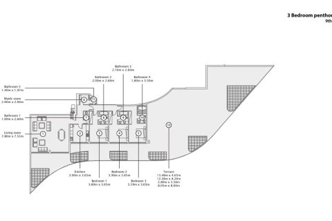 آپارتمان برای فروش در  Palm Jumeirah، Dubai، امارات متحده عربی  3 خوابه ، 42716 متر مربع ، شماره 704612 - تصویر 5