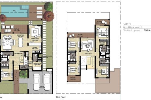 Вилла Dubai South (Dubai World Central), Дубай, БАӘ-да 3 жатын бөлмелер, 260 м² № 704616 - фото 11