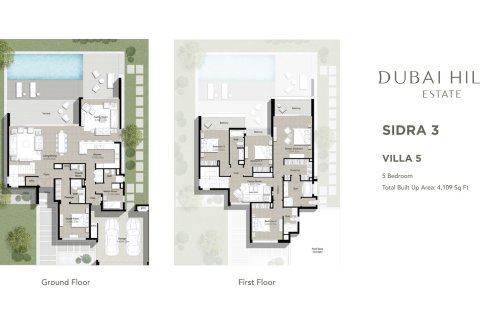 Villa Dubai Hills Estatejā, AAE 3 istabas, 288 m2 Nr. 704614 - attēls 11