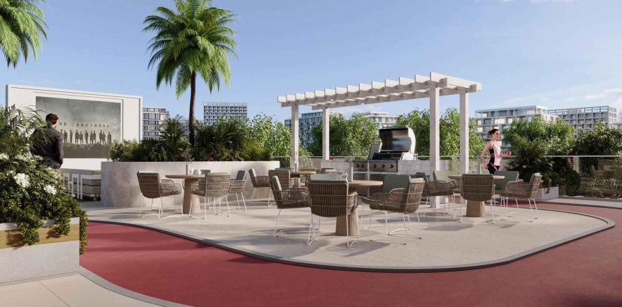 Jumeirah Village Circle, Dubai, संयुक्त अरब अमीरात में अपार्टमेंट, 37.24 वर्ग मीटर, संख्या 573866
