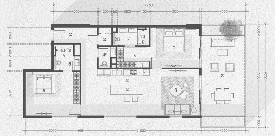 Apartment in KETURAH RESERVE in Meydan Gated Community, Dubai, UAE 2 bedrooms, 160.31 sq.m. № 415279