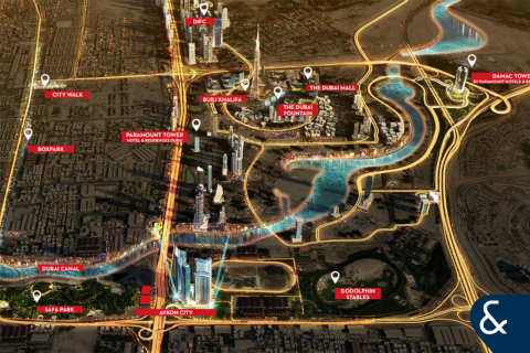 Apartemen di Business Bay, Dubai, UEA 2 kamar tidur, 128 m2 nomor 666793 - foto 10