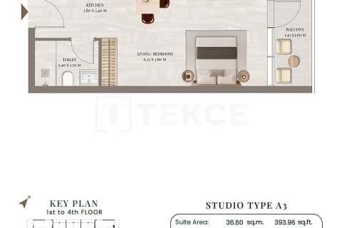 Lakás itt: Dubai Land, EAE, 2 hálószoba, 126 m², azonosító: 701080 - fénykép 21