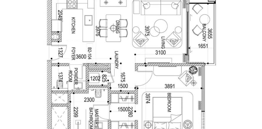 Apartament në Naseem Al Jurf në Ghantoot, Abu Dhabi, Emiratet e Bashkuara Arabe 1 dhomë gjumi, 75 m2. № 740277