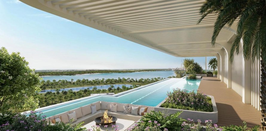 Пәтер Дубай, БАӘ-да 3 жатын бөлмелер, 195 м² № 657092