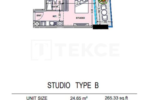 Apartment in Dubai Land, UAE 1 room, 34 sq.m. № 730786 - photo 12