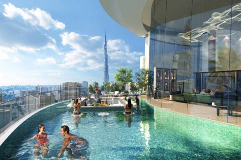 Byt v Business Bay, Dubai, SAE 1 ložnice, 76.5 m² Č.: 554344 - fotografie 3