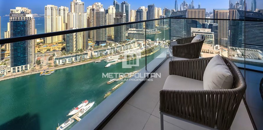Apartment i Dubai Marina, Dubai, UAE 2 soveværelser, 108 kvm № 593868