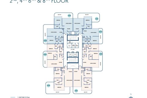 Dzīvoklis Dubaijā, AAE 1 istaba, 88 m2 Nr. 704414 - attēls 13