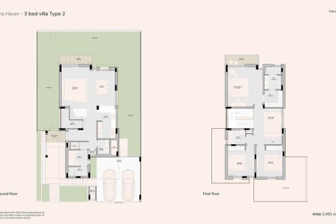 Radový dom v Dubai Land, SAE 3 spálne, 212 m2 č. 704416 - Fotografia 19