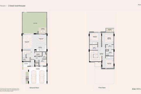 Radový dom v Dubai Land, SAE 3 spálne, 212 m2 č. 704416 - Fotografia 18