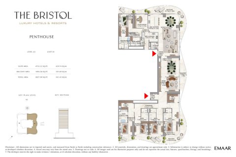 Lakás itt: Dubai Harbour, Dubai, EAE, 1 hálószoba, 77 m², azonosító: 704411 - fénykép 18
