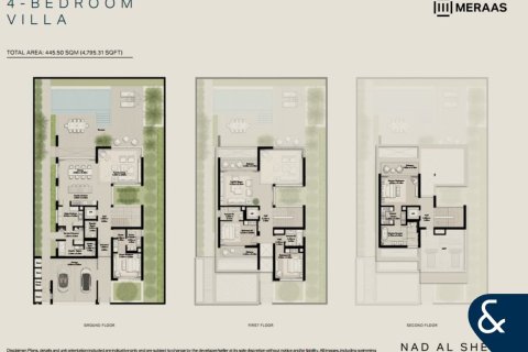 Willa na sprzedaż w Dubai, ZEA 4 sypialnie, 445 mkw., nr 697783 - zdjęcie 9