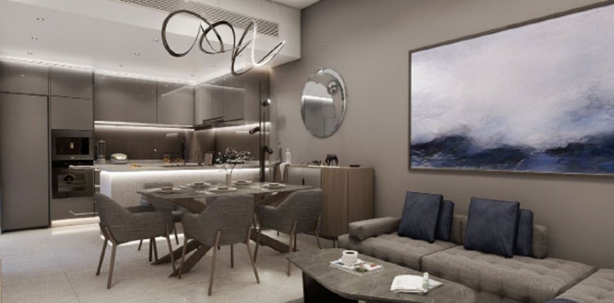 Пәтер Даунтаун Дубай (Даунтаун Бурдж Дубай), БАӘ-да 1 жатын бөлме, 69.9 м² № 660394