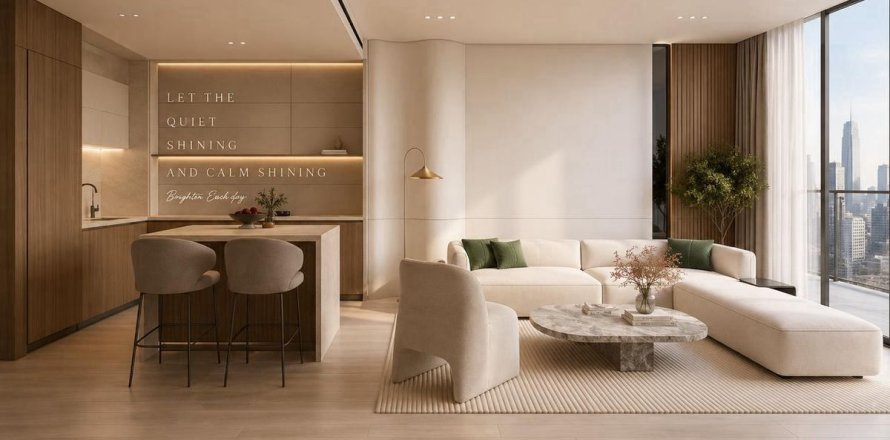 Byt v Al Jaddaf, Dubai, SAE 40.4 m² Č.: 753358