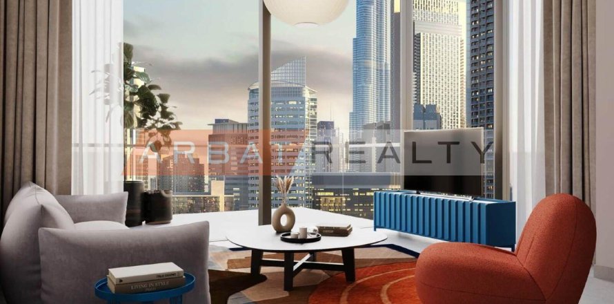 Apartman u Business Bay, Dubai, UAE 60.76 m2, 1 spavaća soba Br. 737044