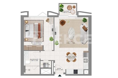 Apartamento en venta en Dubai Hills Estate, Dubai, EAU 2 dormitorios, 105 m2 № 739452 - foto 7