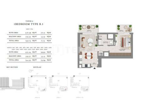 Apartmen di Dubai Hills Estate, UAE 3 bilik tidur, 170 meter persegi № 739450 - foto 12
