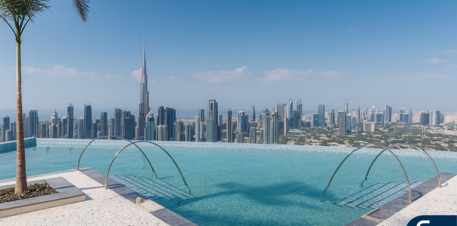 Apartman u Business Bay, Dubai, UAE 102 m2, 1 spavaća soba Br. 667660